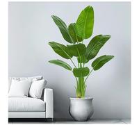 Albero Artificiale 150m Uccello del Paradiso, Pianta Artificiale PE Banano Artificiale, Pianta Finta da Interno, Palma Tropicale Albero Verde Finto con Vaso per la Decorazione della Casa Soggiorno