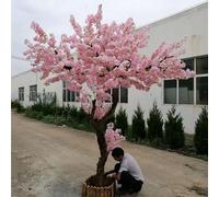albero artificiale interno Albero Artificiale Giapponese Di Fiori Di Ciliegio Rosa, Decorazione Di Fiori Di Seta Sakura Finti Fatti A Mano, Albero Dei Desideri, For Piante Artificiali For Matrimoni Al