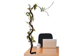 Albero artificiale | Interno di ramo di albero realistico realizzato e decorato con foglie. Le vene delle piante sono chiaramente visibili, il che lo rende alberi ancora più artificiali con foglie