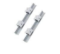 Albero 'asse ottico del binario di guida lineare supportato SBR12 da 12 mm con blocco cuscinetto a sfere scorrevole SBR12UU da 4 pezzi for incisore(1200mm)