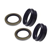 Albero 'asse posteriore e guarnizione 'olio della ruota 90313-54001 90310-50005 Compatibile con T100 Tacoma Tundra 4Runner Pickup Trucks per 2,4L 2.7L 3.0L 3.4L 4.0L 4,7L motori(Kit of 4 pieces)