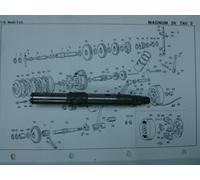 ALBERO AVVIAMENTO MOTOBI BENELLI MAGNUM 3VK 70264501