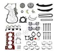 Albero camme Adatto per 1.4 TSI CAVD CTHD | Kit di ricostruzione revisione motore BLG BMY e kit guarnizioni guarnizioni pistoni e anelli valvole