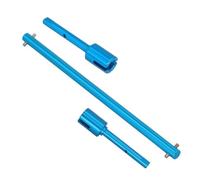 Albero Centrale Alluminio Per Tamiya Per TT02 Per TT02B 1/10 RC Albero | Aggiorna l'albero centrale in alluminio RC 1/10 un'erogazione potenza stabile un'usura trasmissione.(Blue)