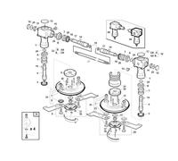 Albero collegamento gruppi meccanici ORIGINALE GIANNI FERRARI BFB 94014000005