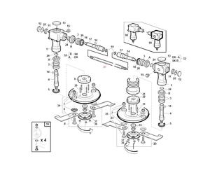Albero collegamento gruppi meccanici ORIGINALE GIANNI FERRARI BFB 94014000005