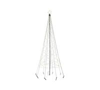 Albero conico con microled d.160x320cm per uso esterno