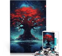 Albero Cosmico della Vita puzzle 1000 pezzi per adulti Giocattoli che creano dipendenza e sfidano l'intelligenza del cervello Regali di Babbo Natale segreto 38x26cm