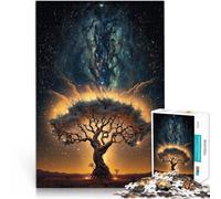 albero cosmico della vita puzzle 1000 pezzi per adulti Giocattoli che creano dipendenza e sfidano l'intelligenza del cervello Collezione di artisti, Belle arti 38x26cm