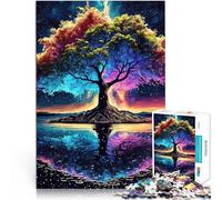 Albero Cosmico della Vita Puzzle da 1000 pezzi per adulti Giocattoli che creano dipendenza e sfidano l'intelligenza del cervello Regalo di compleanno, regali 38x26cm
