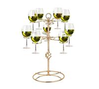 Albero Da Cocktail Display Per Bevande A Due Livelli Con Dieci