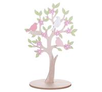 Albero decorativo pasquale in legno e feltro h. 45,2 cm, La Campagna
