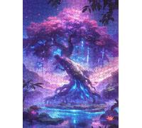 Albero Dei Sogni Puzzle 4000 Pezzi, 3D Puzzle per Adulti Impegnativo, Educa Puzzles Artistico, Divertente E Stimolante Puzzles Decorativo per La Famiglia, Regalo e Decorazione Pareti FNKL6-732
