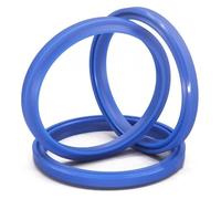 Albero del pistone, 3 pezzi Anello di tenuta in poliuretano (PU) tipo DHS for alberi dello stelo del pistone, guarnizioni dell'olio del cilindro idraulico ID 10-160 mm(145x158x7I9.5mm)