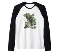 Albero del Territorio del Connecticut The Charter Oak Maglia con Maniche Raglan