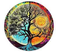 Albero della vita 1000 Tessere Albero della vita Puzzle Classico Divertimento Festa Aziendale Regalo Per Adulti E Bambini Da 14 Anni E Più 1000pcs (67.5x67.5cm)