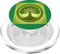Albero della Vita Celtrico Verde PopSockets PopGrip per MagSafe