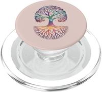 Albero della vita cosmica - Galaxy Equilibrio spirituale PopSockets PopGrip per MagSafe