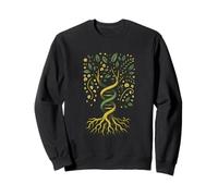 Albero della Vita DNA Yggdrasil Ancestry Roots Codice genetico Felpa