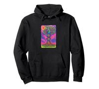 Albero della Vita DNA Yggdrasil Ancestry Roots Codice genetico Felpa con Cappuccio