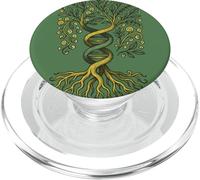 Albero della Vita DNA Yggdrasil Ancestry Roots Codice genetico PopSockets PopGrip per MagSafe