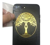 Albero della vita e della dea di Wiccan in 1 adesivo metallico per laptop, bagagli, diari, custodie per telefono, auto, ecc.