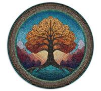 Albero della Vita, Illustrazione a mosaico Puzzle Sostenibili Con Motivi Per Adulti Da Gioco in Legno Di Alta Qualità 1000pcs (67.5x67.5cm)