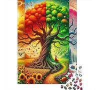 Albero della vita Jigsaw Puzzle Impossibili 1000Pcs Decorazione Per La Casa. Giochi Rilassamento E Intelligence Per Adulti E Ragazzi Da 14 Anni 1000pcs (75x50cm)