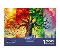 Albero della vita Jigsaw Puzzle Impossibili 1000Pcs Decorazione Per La Casa. Giochi Rilassamento E Intelligence Per Adulti E Ragazzi Da 14 Anni 52x38cm/1000pcs