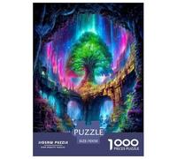 Albero della vita Jigsaw Puzzle Impossible 1000Pcs albero Foresta Bellissimo Decorazione Per La Casa. Giochi Rilassamento E Intelligence Per Adulti E Ragazzi Da 14 Anni 70x50cm/1000pcs