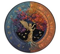Albero della vita Puzzle Per Adulti |Angelo| 1000pcs (67.5x67.5cm) Puzzle Giochi Educativi,decorazioni Per La Casa