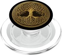 Albero della vita - simboli celtici nordici PopSockets PopGrip per MagSafe