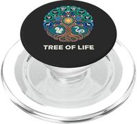 Albero della vita, simbolo, con, cervi, uccelli, e, draghi PopSockets PopGrip per MagSafe