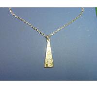 ALBERO DELLA VITA stilizzato girocollo 40 cm. argento 925 sterling silver