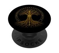 Albero della Vita Vichingo Midgard Thor Walhalla PopSockets PopGrip Adesivo
