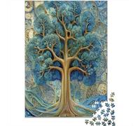 Albero della vitaPuzzle 1000 Pezzi Per Adulti, Giochi EduGattoivi, Sfide, Decorazioni Per La Casa38x26cm/1000pcs