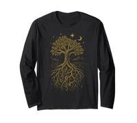 Albero delle Dimensioni Stelle Radici Spazio Geometrico Maglia a Manica