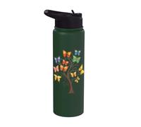 Albero delle farfalle Stainless Steel Insulated Water Bottle