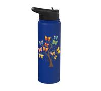 Albero delle farfalle Stainless Steel Insulated Water Bottle