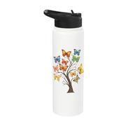 Albero delle farfalle Stainless Steel Insulated Water Bottle