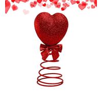 Albero delle vacanze romantiche - Ornamento compatto con simbolo della passione, elegante accento decorativo a forma di cuore, pezzo da esposizione festivo riutilizzabile, simpatico centrotavola roman