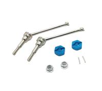 Albero di azionamento anteriore dell'accoppiatore in metallo universale per 1/12 12423 12427 12428 Modelli di auto di controllo remoto funziona con la sostituzione del mercato post -vendita(Blue)