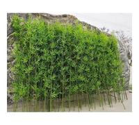 Albero di bambù artificiale, confezione da 10, pianta di bambù finta con foglie di seta criptate for decorazioni da giardino, interni ed esterni, piante finte impermeabili for la privacy.(5 Bamboo,1.8