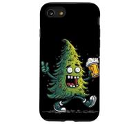 Albero di birra ridente per Natale Custodia per iPhone SE (2020) / 7/8