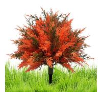 Albero di cedro artificiale - piante artificiali per l'esterno, facile da prendersi cura di | 60 cm piante d'arte alte per cortile, paesaggio, decorazione del marciapiede. Art Cedar Tr