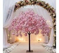 Albero di Ciliegio Artificiale Fai-da-Te,Piante Artificiali Esterno Albero dei Desideri per Interni Ed Esterni Casa Ufficio Centro Commerciale Hotel,A,1.8m