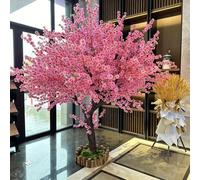 Albero di ciliegio artificiale giapponese, realizzato a mano, in seta, decorazione per matrimoni e interni