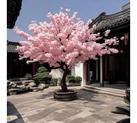 Albero di ciliegio Finto con Fiori di Seta realistici, Bellezza Naturale Tutto L'Anno for spazi Interni ed Esterni, Sempre Vivace, Non necessita di Manutenzione(1.8mx1.8m)
