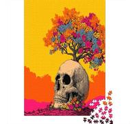 Albero di fico e fiorePuzzle 1000 Pezzi Per Adulti, Giochi EduGattoivi70x50cm/1000pcs