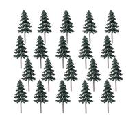 albero di fiori artificiali 20 modelli paesaggistici di paesaggi verdi, modello paesaggistico alberi cedro, for il layout del edificio Prop(7cm)